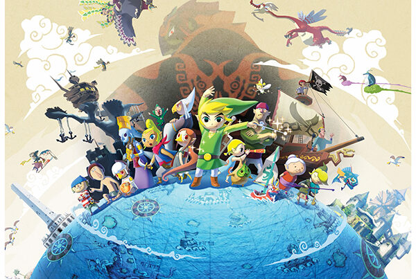 Pôster de The Wind Waker HD do Club Nintendo