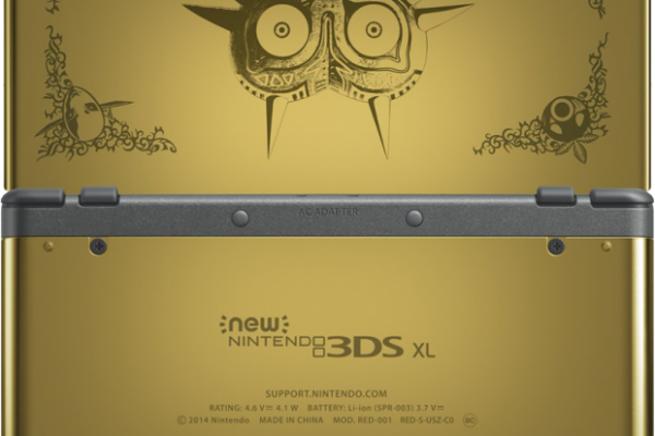 New 3DS XL - Majora's Mask - Aberto