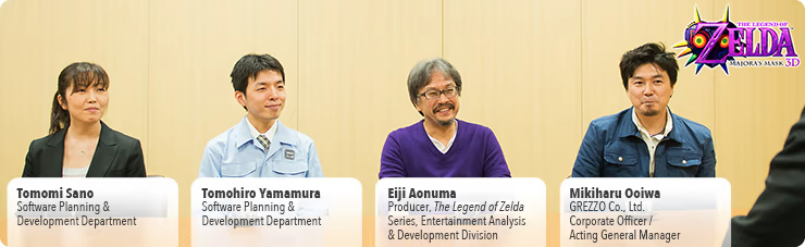 Iwata Asks - Tomomi Sano, Tomohiro Yamamura, Eiji Aonuma, Mikiharu Ooiwa